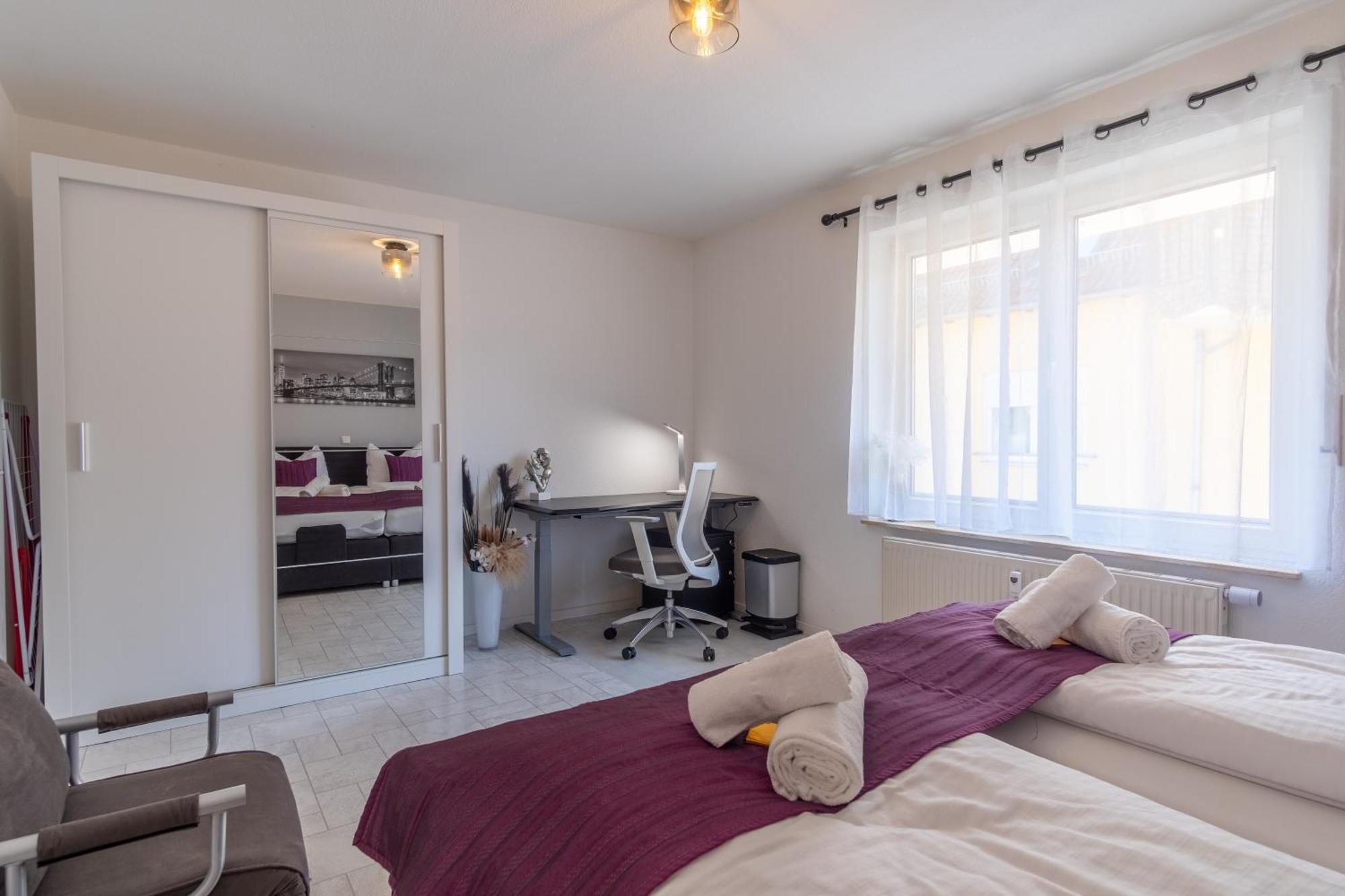 Apartamento Arbeitsplatz, Balkon, Tiefgarage Naehe Neue Messe Leipzig Exterior foto